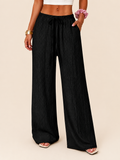 High-Waisted Wide-Leg Pants